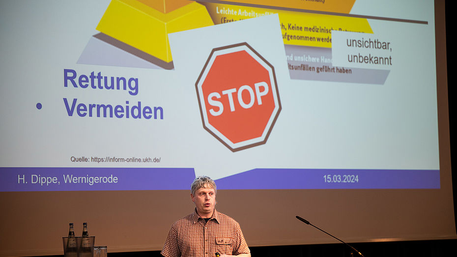 Harald Dippe, BG Bau „Rettung und Rettungskonzept – Grundsätzliche Gedanken“