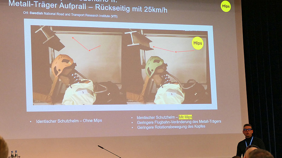 Thomas Grzybowski, Mips AB: „Kopfschutz: Rotationsbewegungen und Risiken bei der Arbeit in der Höhe“